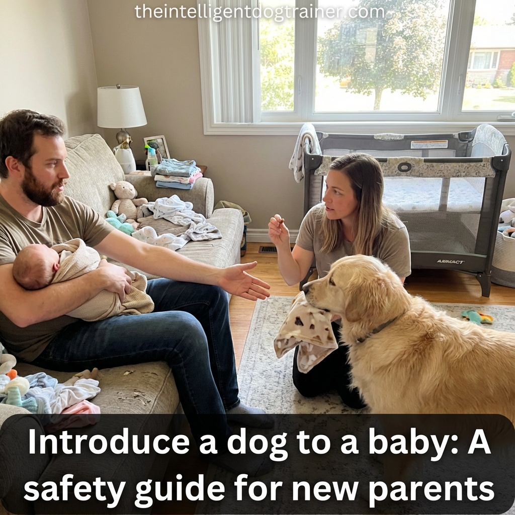 Introduce a dog to a baby: A safety guide for new parents