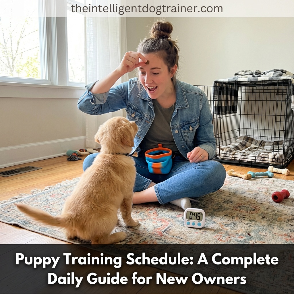 Puppy Training Schedule: A Complete Daily Guide for New Owners