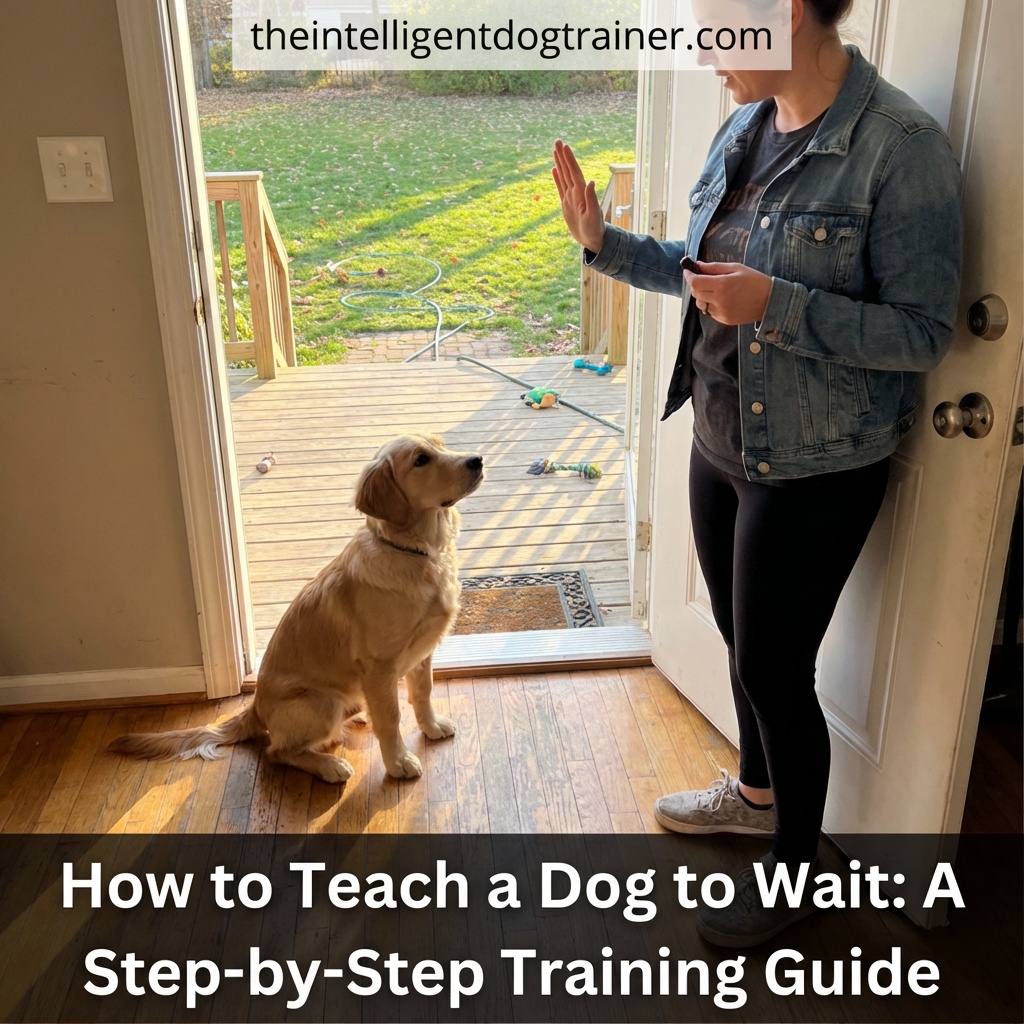 How to Teach a Dog to Wait: A Step-by-Step Training Guide