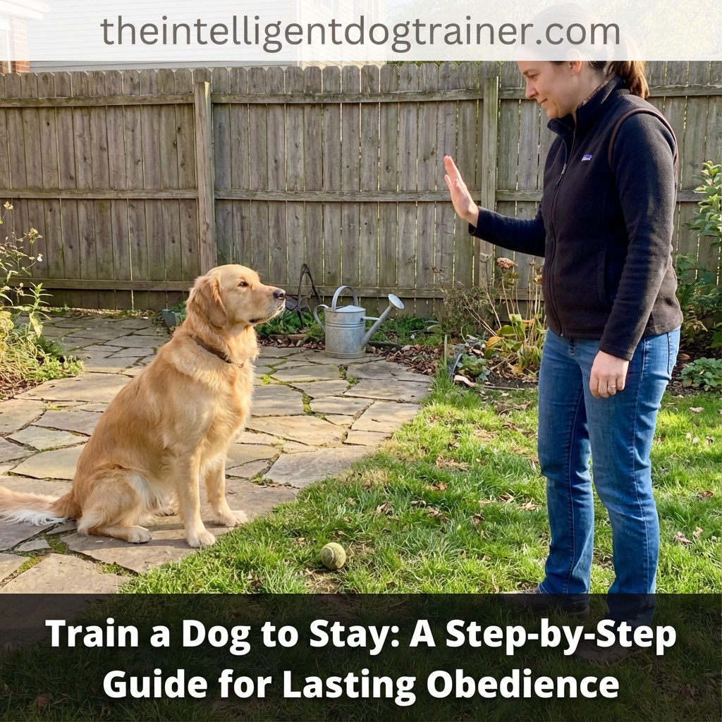 Train a Dog to Stay: A Step-by-Step Guide for Lasting Obedience