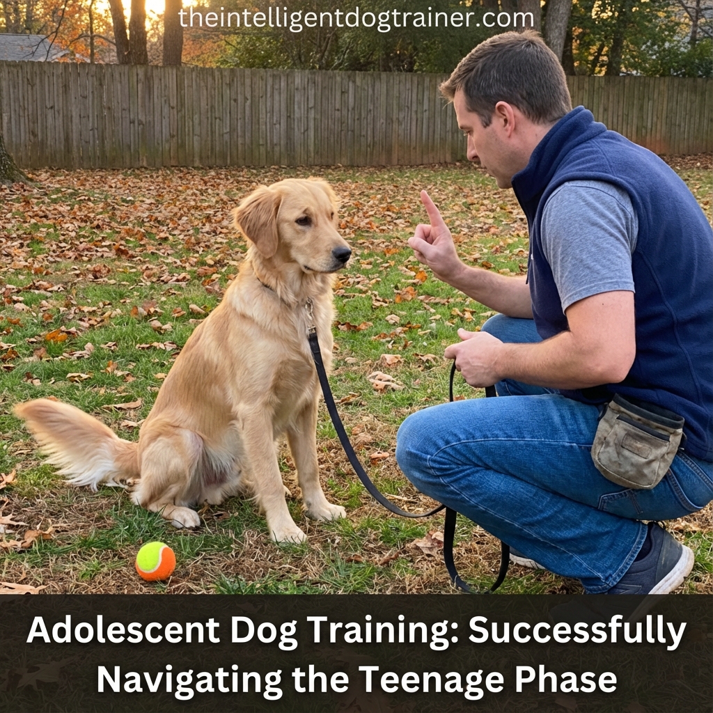 Adolescent Dog Training: Successfully Navigating the Teenage Phase