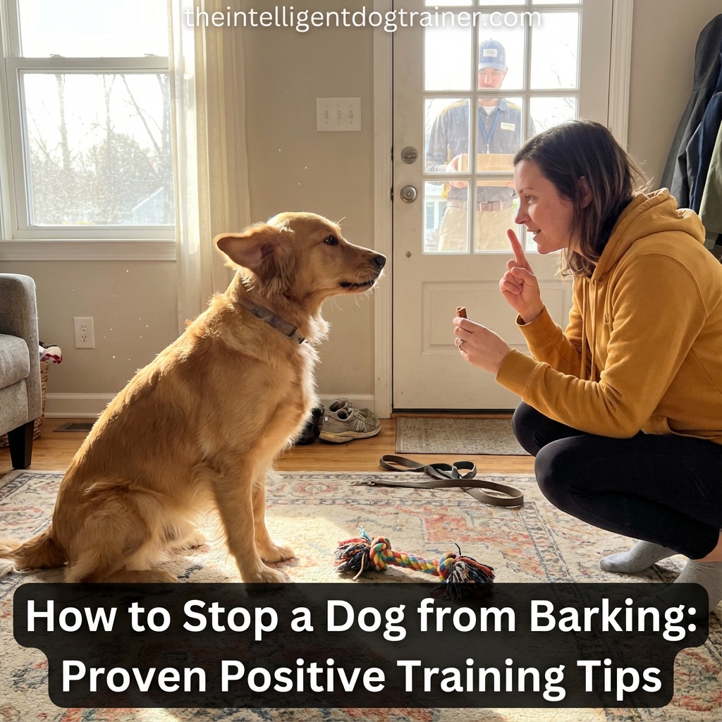How to Stop a Dog from Barking: Proven Positive Training Tips