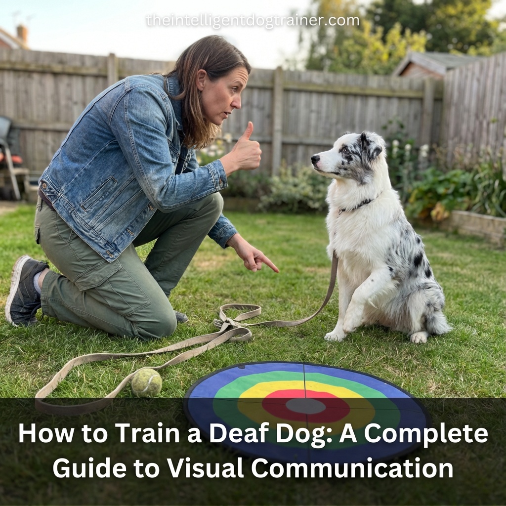 How to Train a Deaf Dog: A Complete Guide to Visual Communication